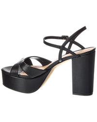 Stuart Weitzman Maia Leather Platform Sandal