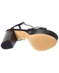 Stuart Weitzman Maia Leather Platform Sandal