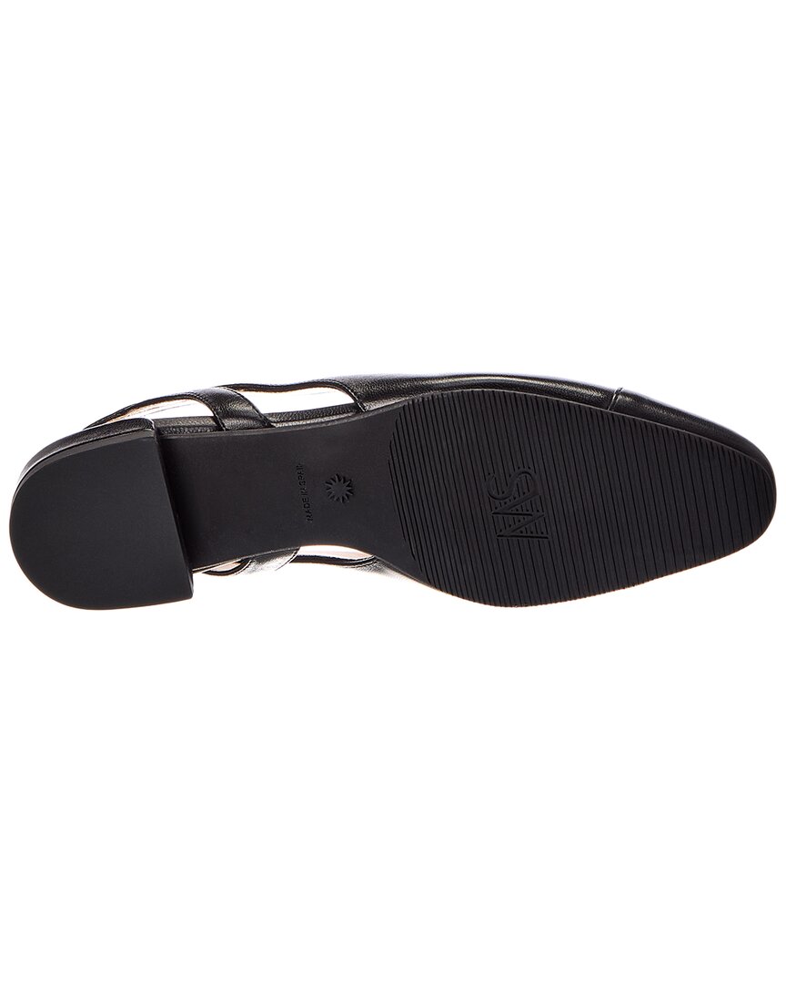 Stuart Weitzman Stuart Weitzman Sleek Leather Slingback Flat