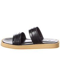 By Far Easy Leather Sandal