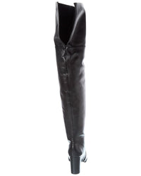 Schutz Terrance Block Leather Over-The-Knee Boot