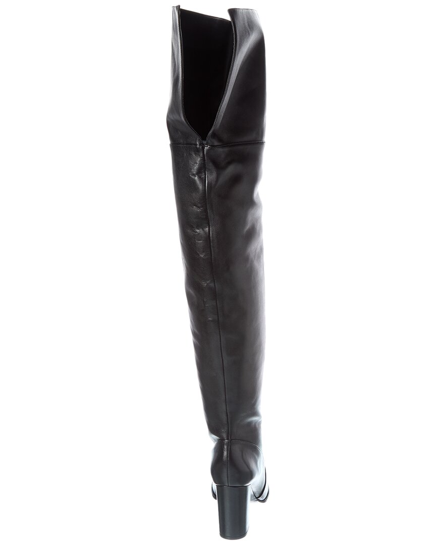 Schutz Terrance Block Leather Over-The-Knee Boot