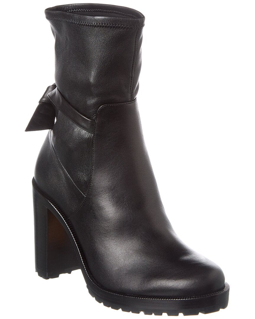 Alexandre Birman Clarita Leather Boot 41.5 Black