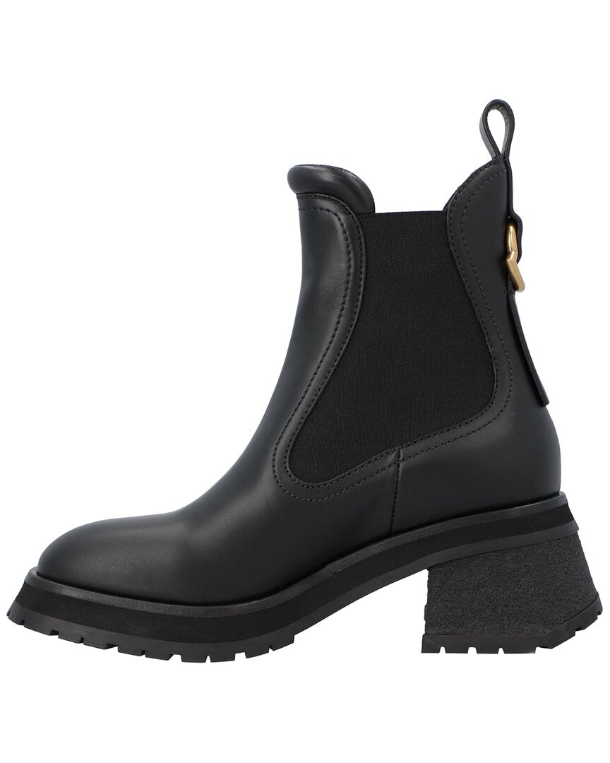 Moncler Gigi Leather Boot