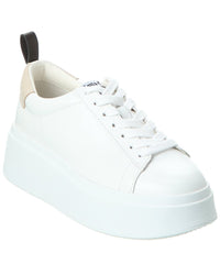 Ash Move S Leather Platform Sneaker 41 White