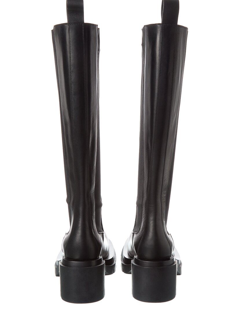 Bottega Veneta Lug Leather Boot (Authentic Pre-Owned)