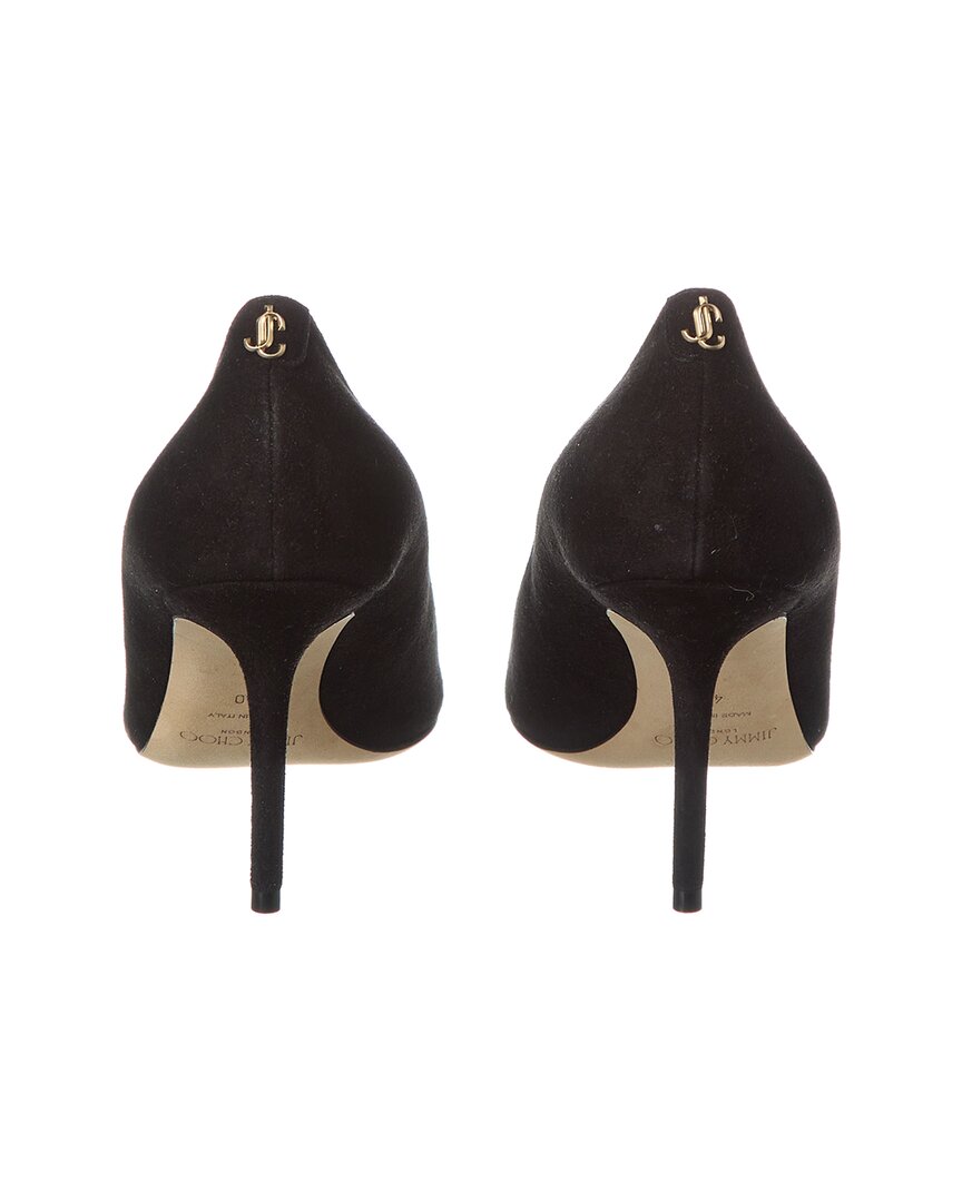 Jimmy Choo Love 85 Suede Pump (Authentic Pre-Loved)