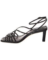 Alexandre Birman Naya 50 Embossed Leather Sandal