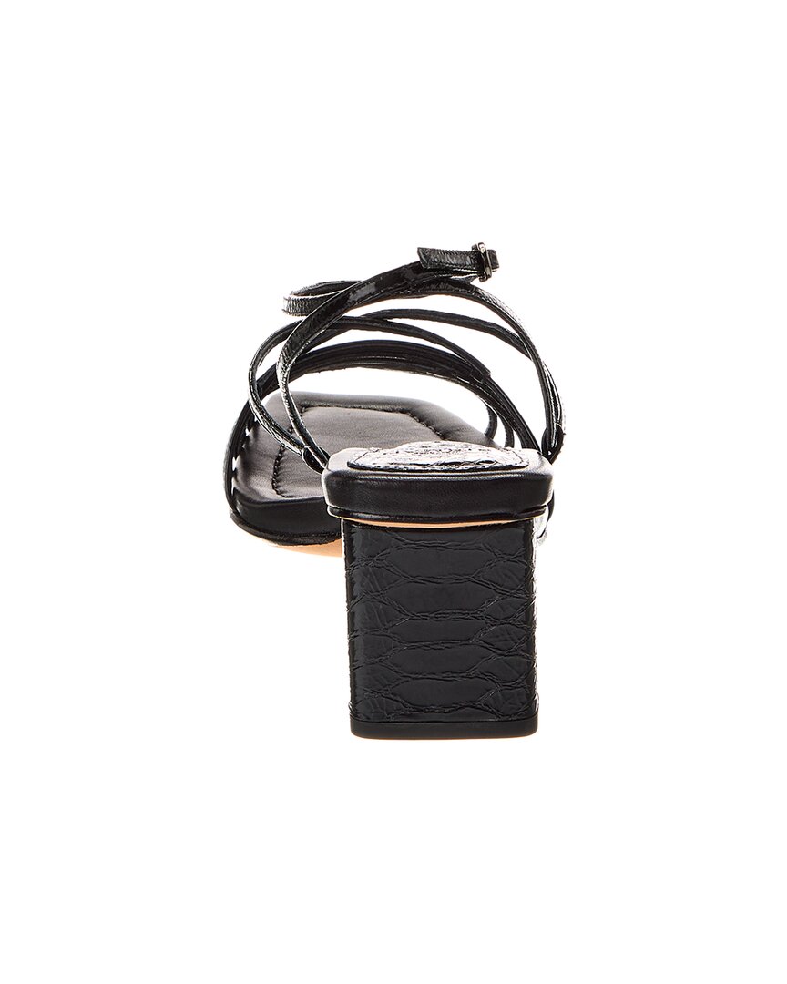 Alexandre Birman Naya 50 Embossed Leather Sandal