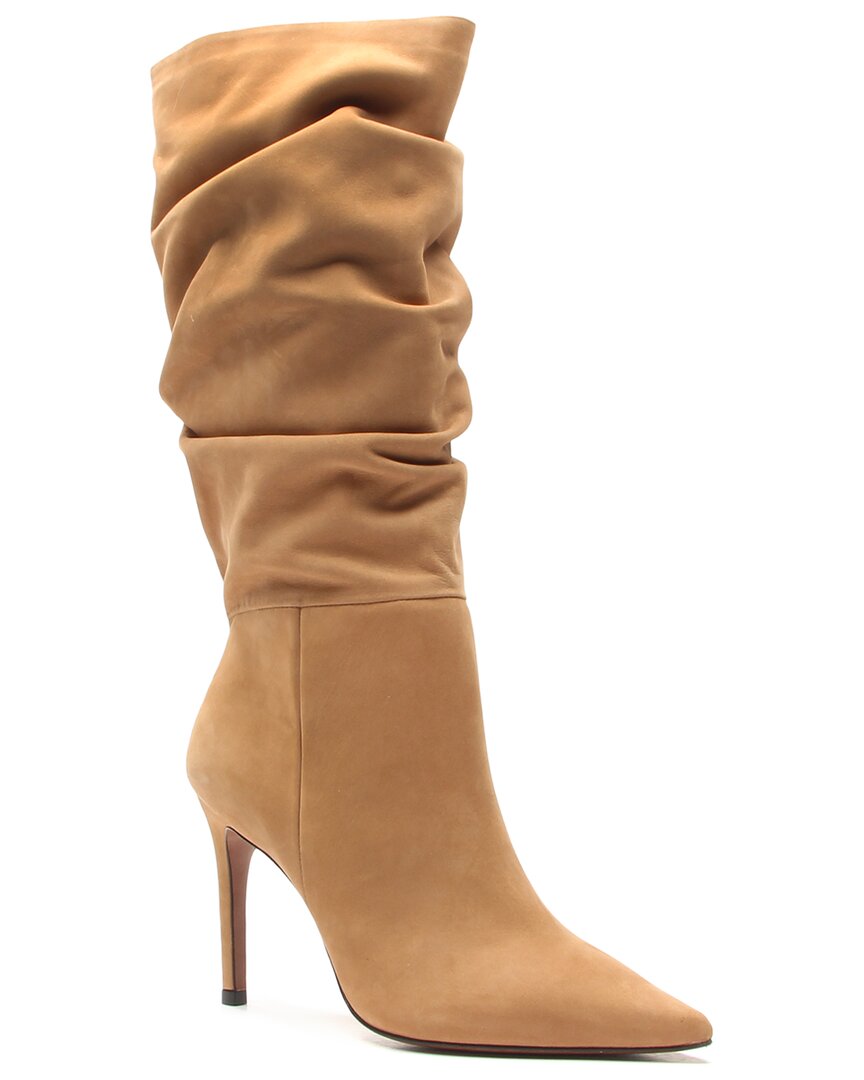 Vicenza Palma Leather Boots Beige