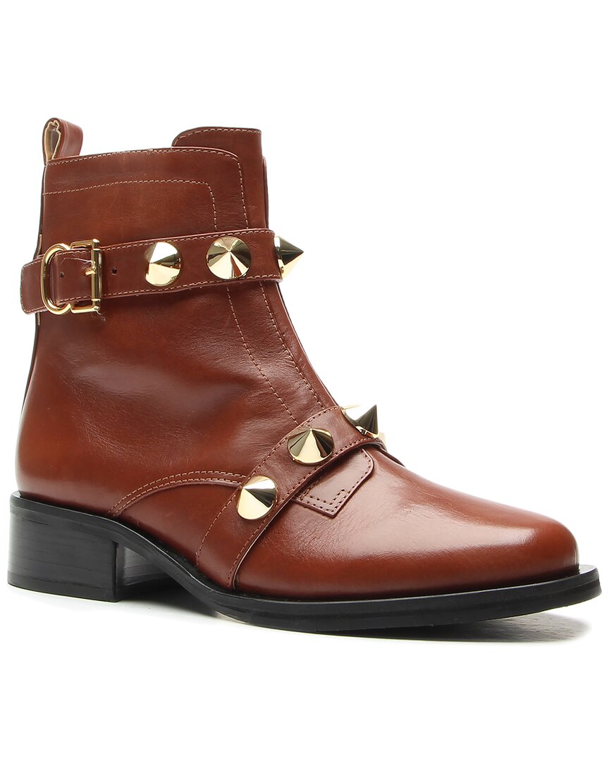 Vicenza Newport Leather Boot Brown Multi