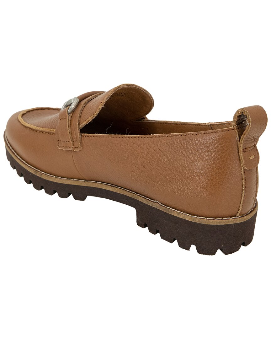 Gentle Souls By Kenneth Cole Eugene Lug Bit Leather Flat