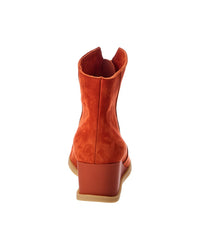 Arche Arche Okolys Leather Wedge Bootie