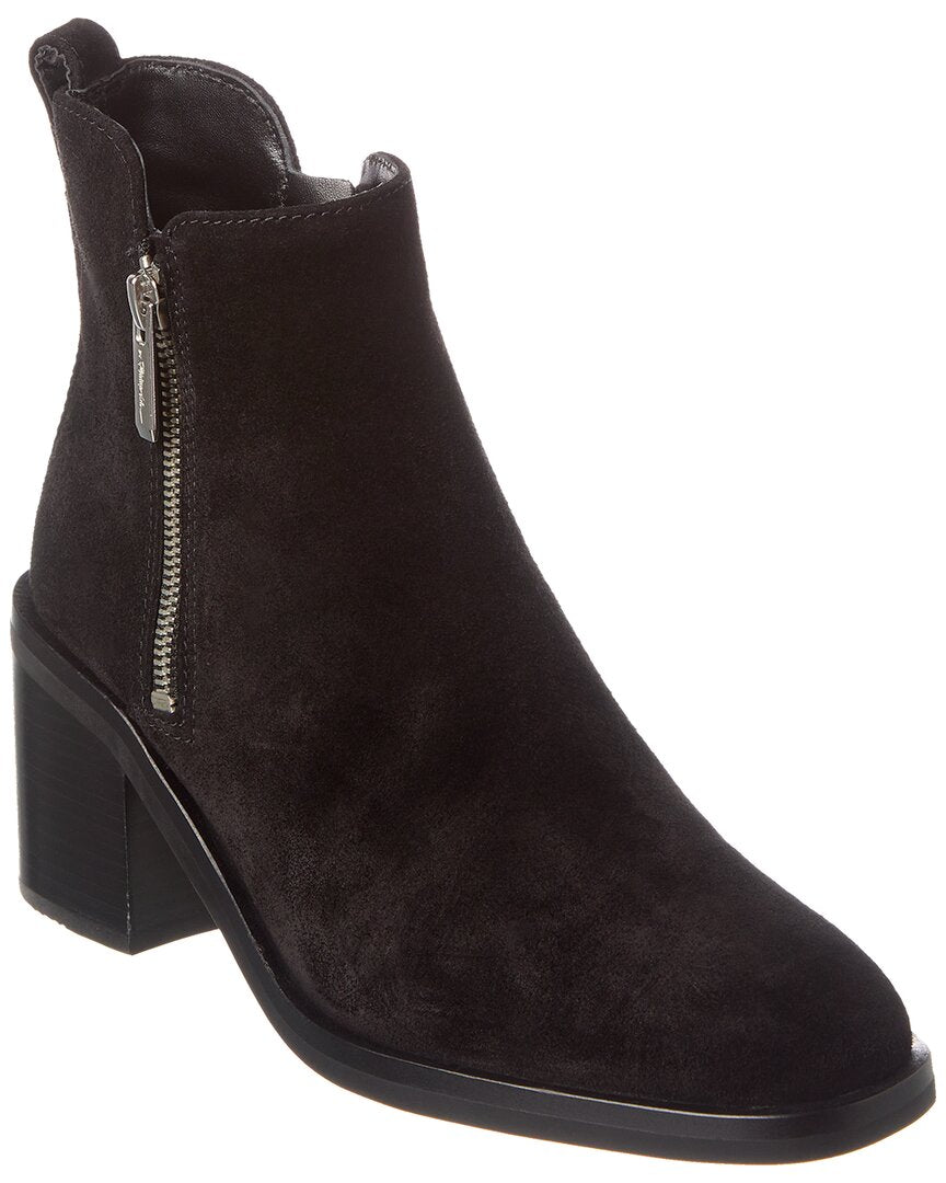 3.1 Phillip Lim Alexa Suede Boot Black