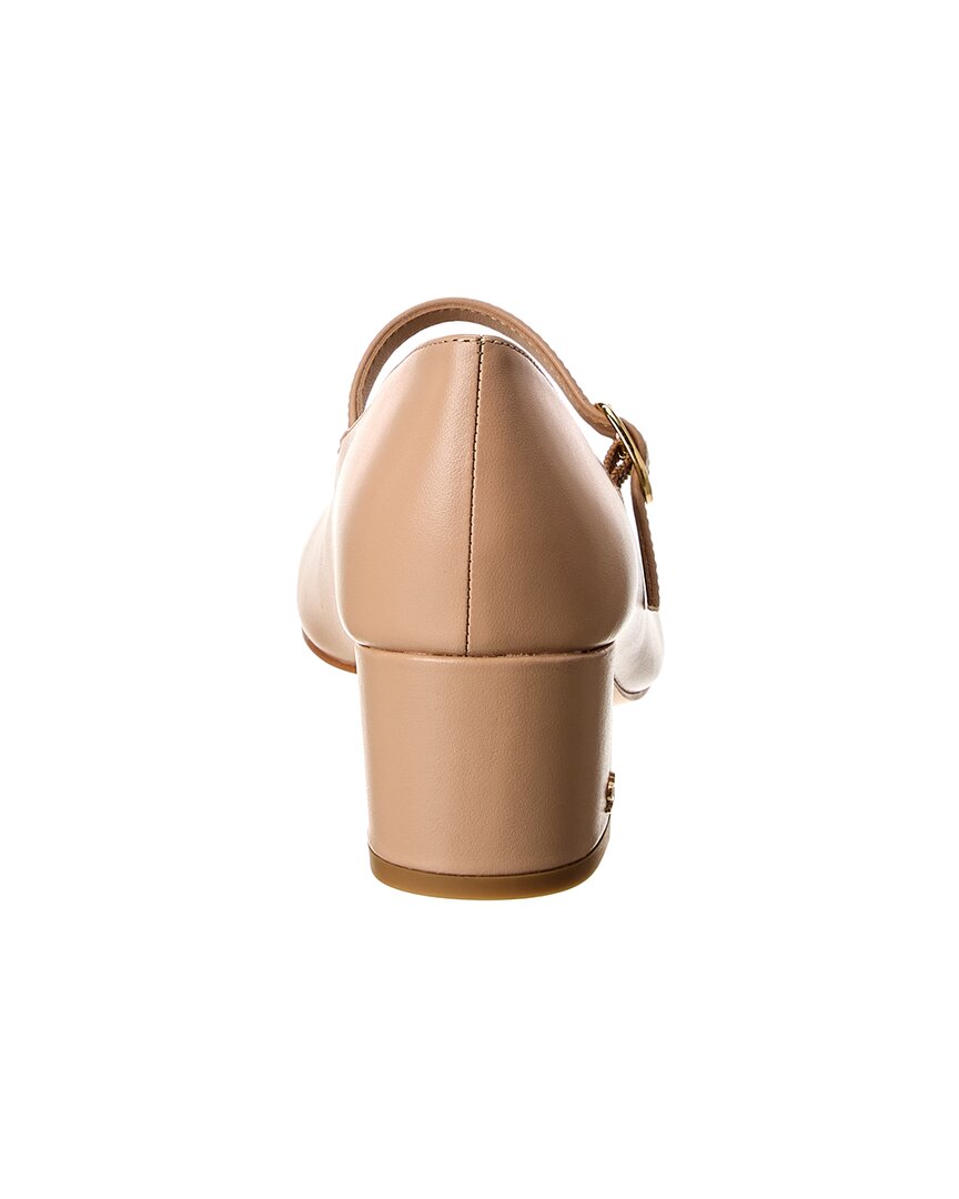 Stuart Weitzman Stuart Weitzman Louise 50 Block Leather Mary Jane Pump