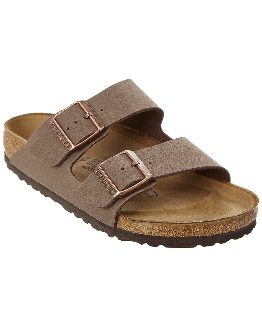 Birkenstock Birkenstock Men's Arizona Birkibuc Sandal, 43, Brown