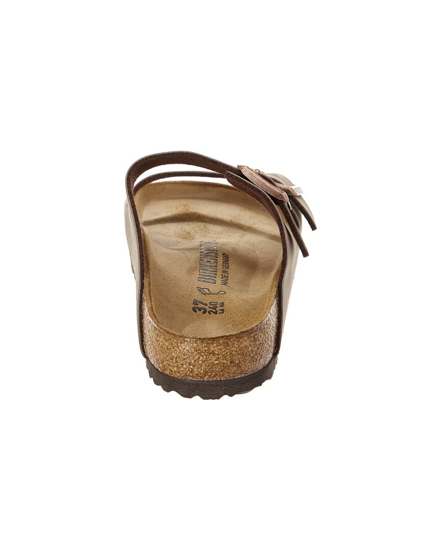 Birkenstock Birkenstock Men's Arizona Birkibuc Sandal, 43, Brown