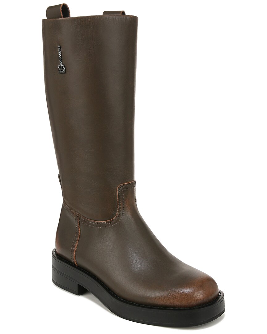 Franco Sarto L-Trevi Leather Boot Brown Multi