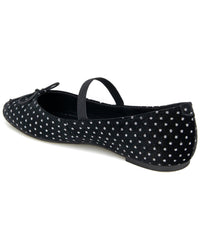 Kenneth Cole New York Myra Velvet Flat