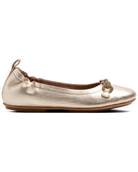 FitFlop Fitflop Allegro Metallic Leather Flat