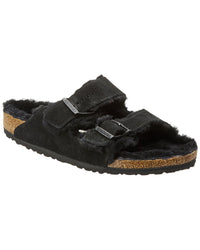 Birkenstock Arizona Suede Sandal Black 35