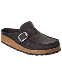 Birkenstock Buckley Leather Clog 36 Black