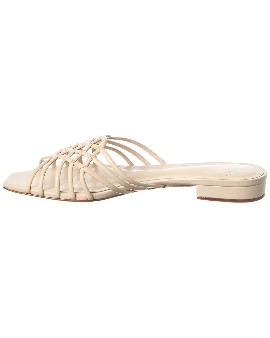 Alexandre Birman Linda Tresse Leather Flat