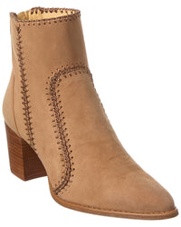 Alexandre Birman Benta Suede Bootie Brown Multi