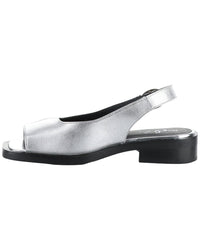 Bos. & Co. Elena Metallic Leather Sandal
