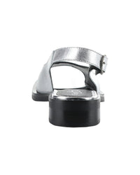 Bos. & Co. Elena Metallic Leather Sandal