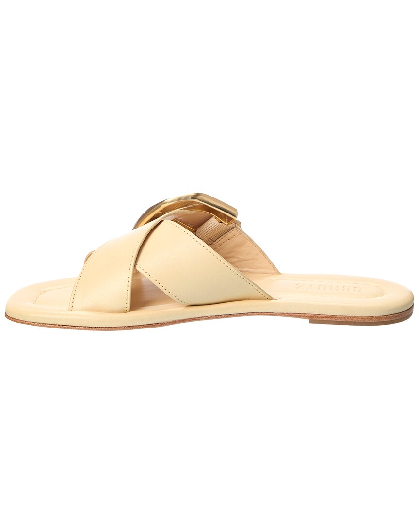 Schutz Lois Leather Flat