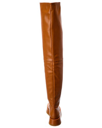 Gia Borghini X Rhw Rosie 10 Leather Thigh-High Boot