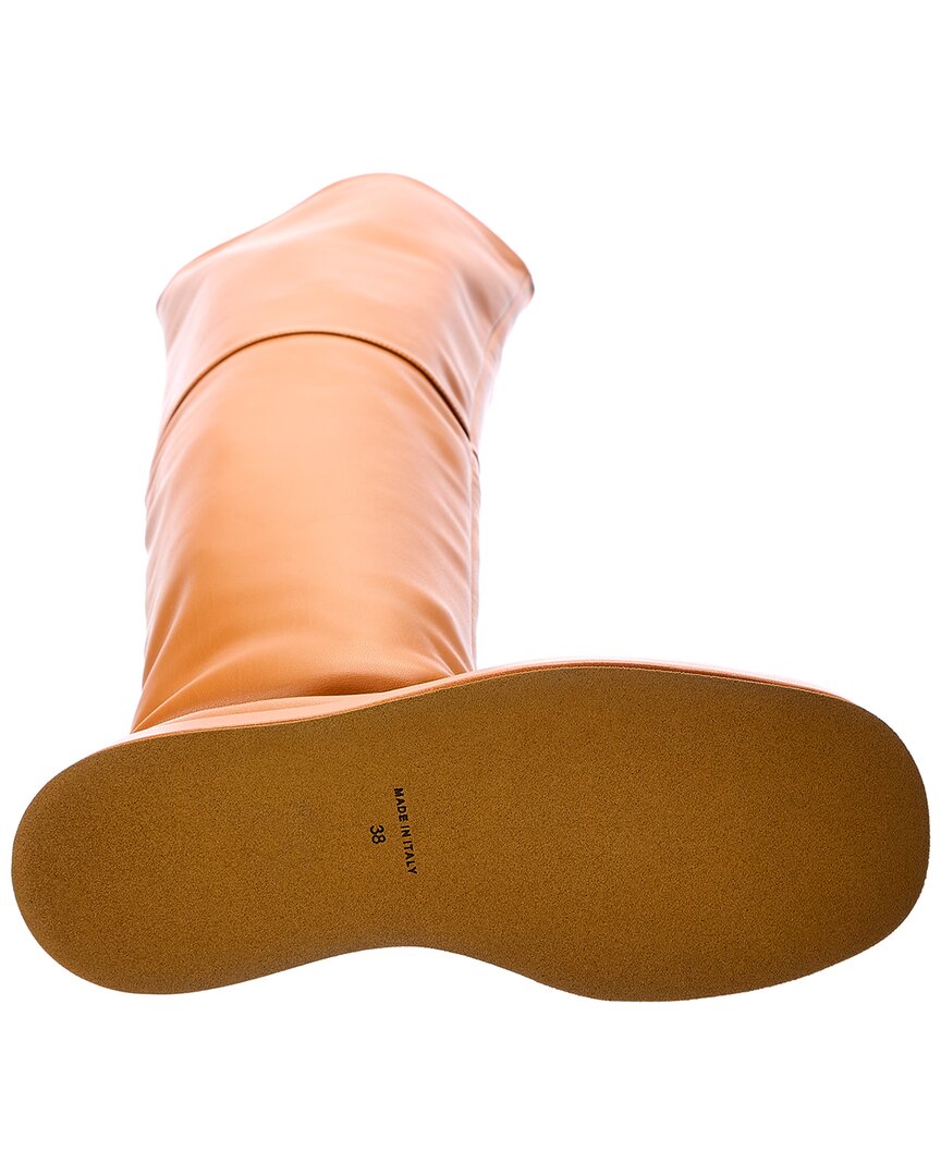 Gia Borghini X Rhw Rosie 10 Leather Thigh-High Boot