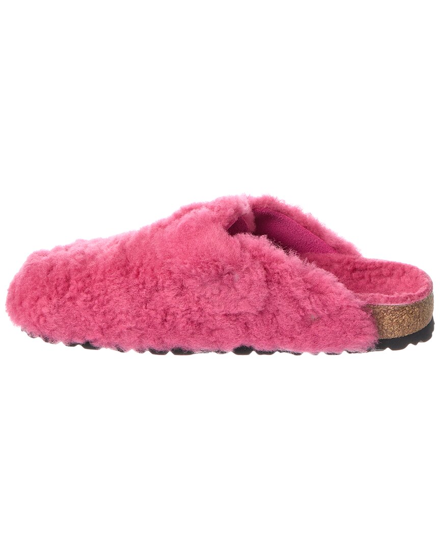 Birkenstock Boston Big Buckle Teddy Narrow Shearling Clog