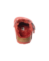 Birkenstock Boston Vl Narrow Suede & Shearling Clog
