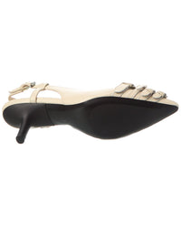 Ash Brenda Leather Slingback Pump