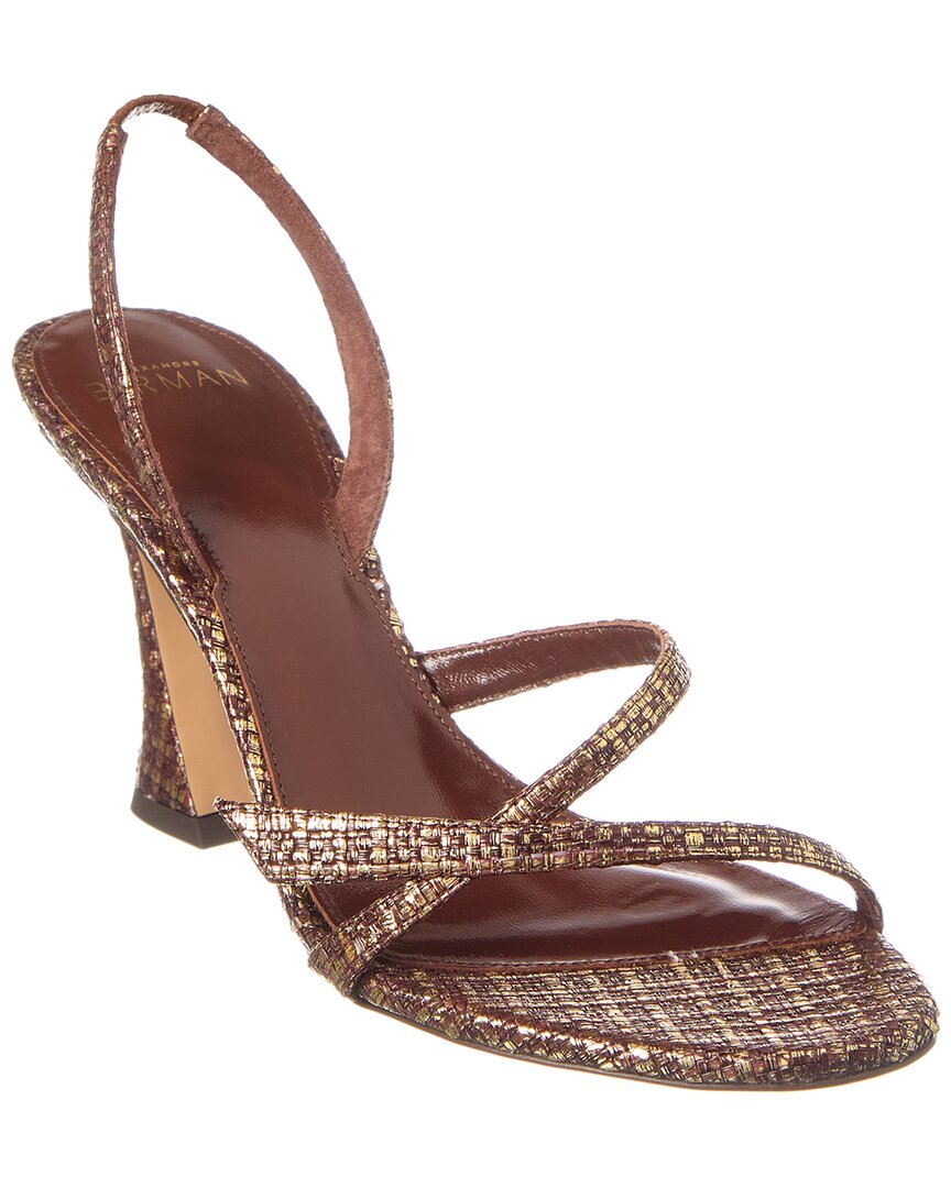 Alexandre Birman Tita Bell 85 Slingback Sandal Gold