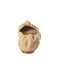 Alexandre Birman Clarita Suede Ballerina Flat