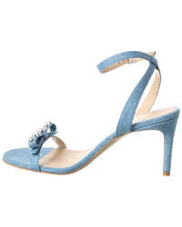 Stuart Weitzman Luella 75 Denim Sandal