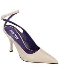 Paris Texas Leather Sandal 38 Black
