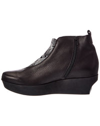 Arche Arche Fujima Leather Wedge Bootie