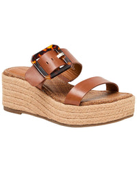 J.Mclaughlin Fleur Leather Wedge