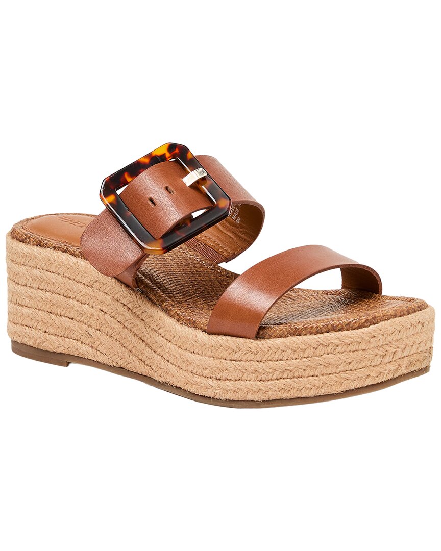 J.Mclaughlin Fleur Leather Wedge