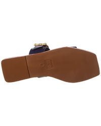 Schutz Enola Double Leather Sandal