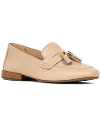 Donald Pliner Belton Leather Loafer Beige