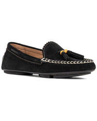 Donald Pliner Rebina Suede Loafer 6.5 Black