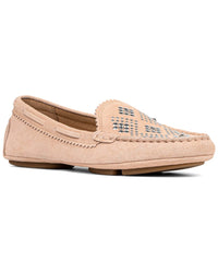 Donald Pliner Rebina Suede Loafer Pink