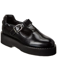 Aquatalia Malvina Weatherproof Leather Loafer Black