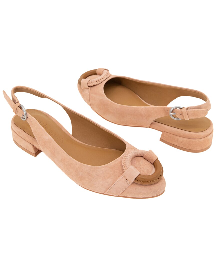 Gentle Souls By Kenneth Cole Athena Suede Flat