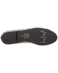 French Sole Cordelia Cap Toe Leather Flat